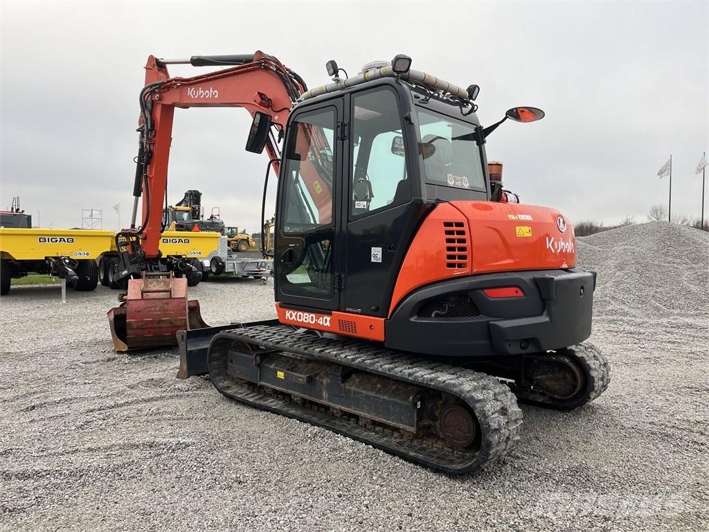 Kubota KX 080-4 Excavadoras 7t - 12t