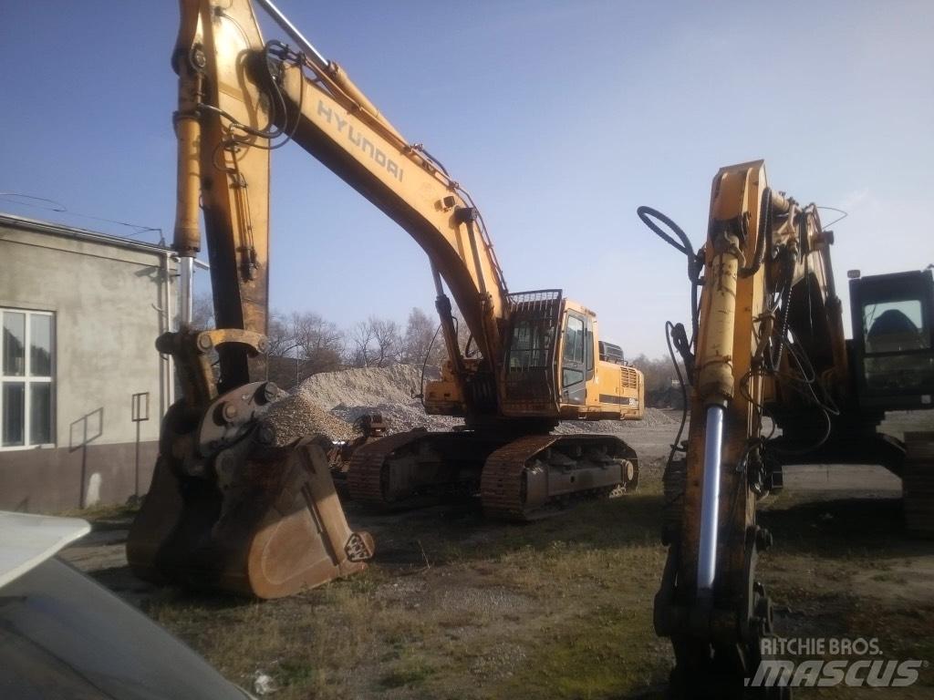 Hyundai 500 LC7 Excavadoras sobre orugas