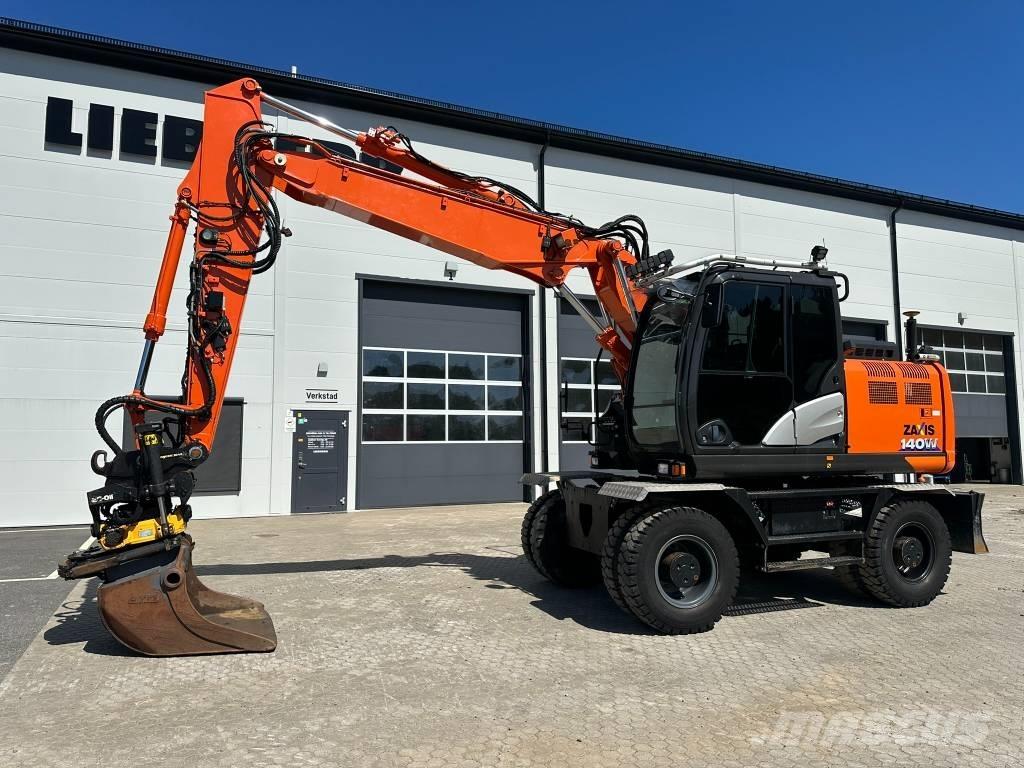 Hitachi ZX 140 W-6 Excavadoras de ruedas
