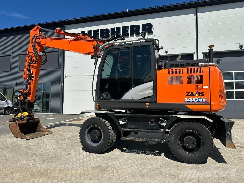 Hitachi ZX 140 W-6 Excavadoras de ruedas