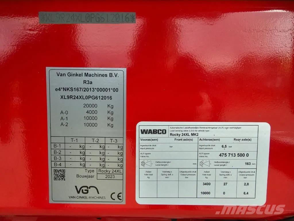 VGM Rocky 24 XL Vehículos compactos de volteo