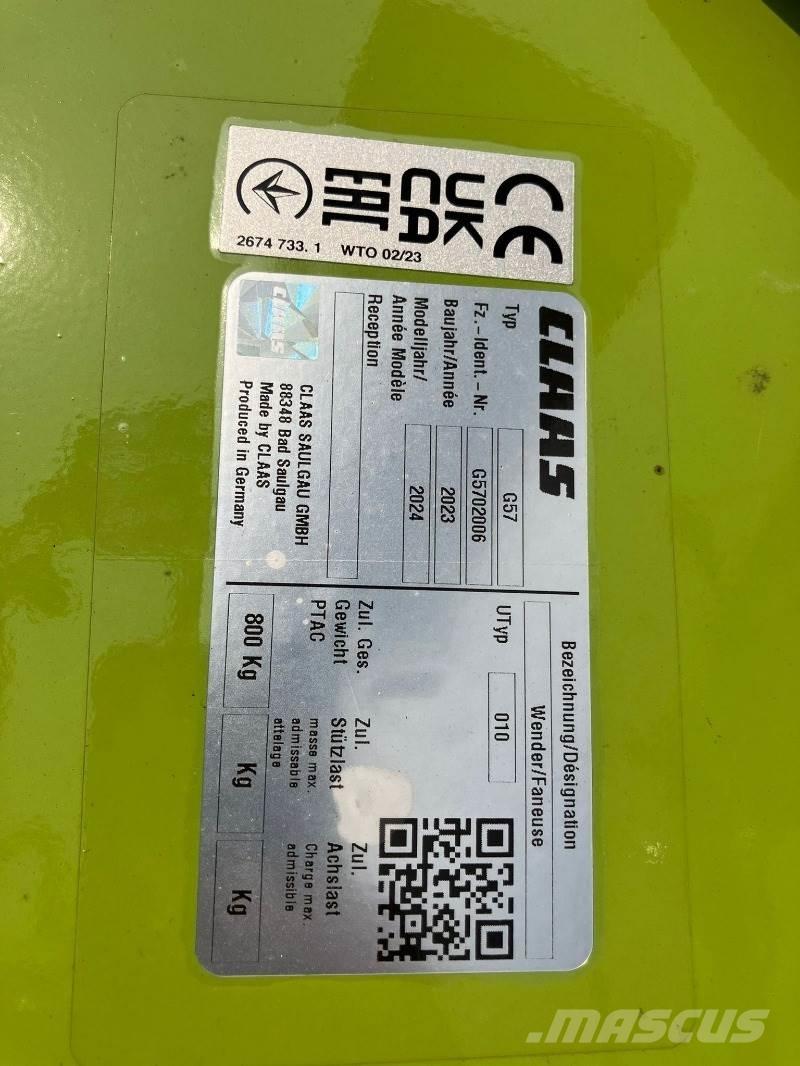 CLAAS Volto 65 Rastrilladoras y rastrilladoras giratorias