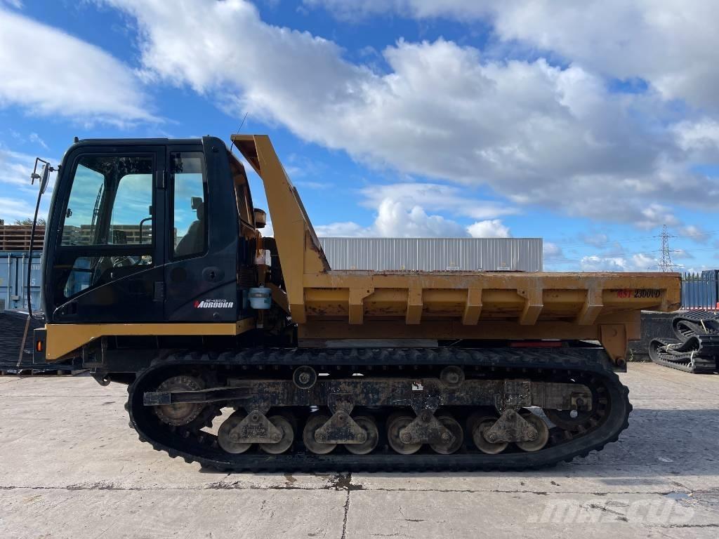 Morooka MST 2300 Camiones de volteo sobre orugas