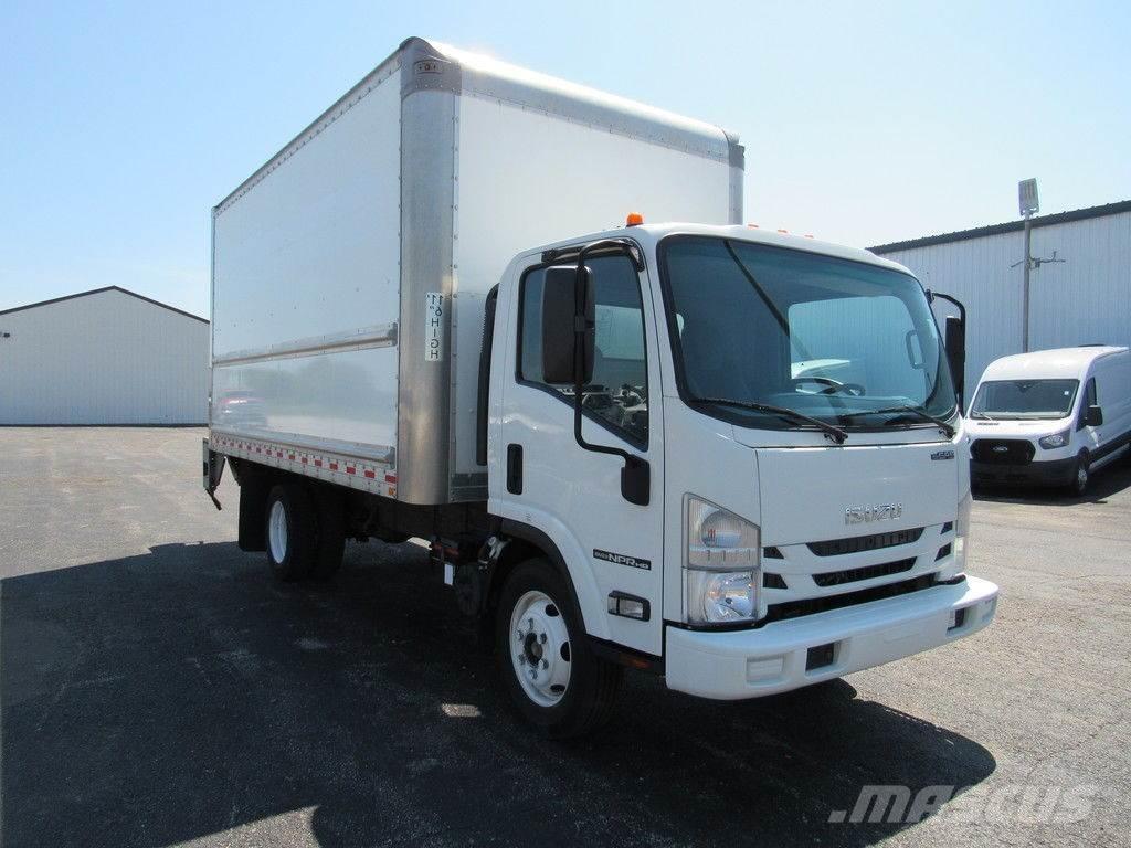Isuzu NPR Camiones con caja de remolque