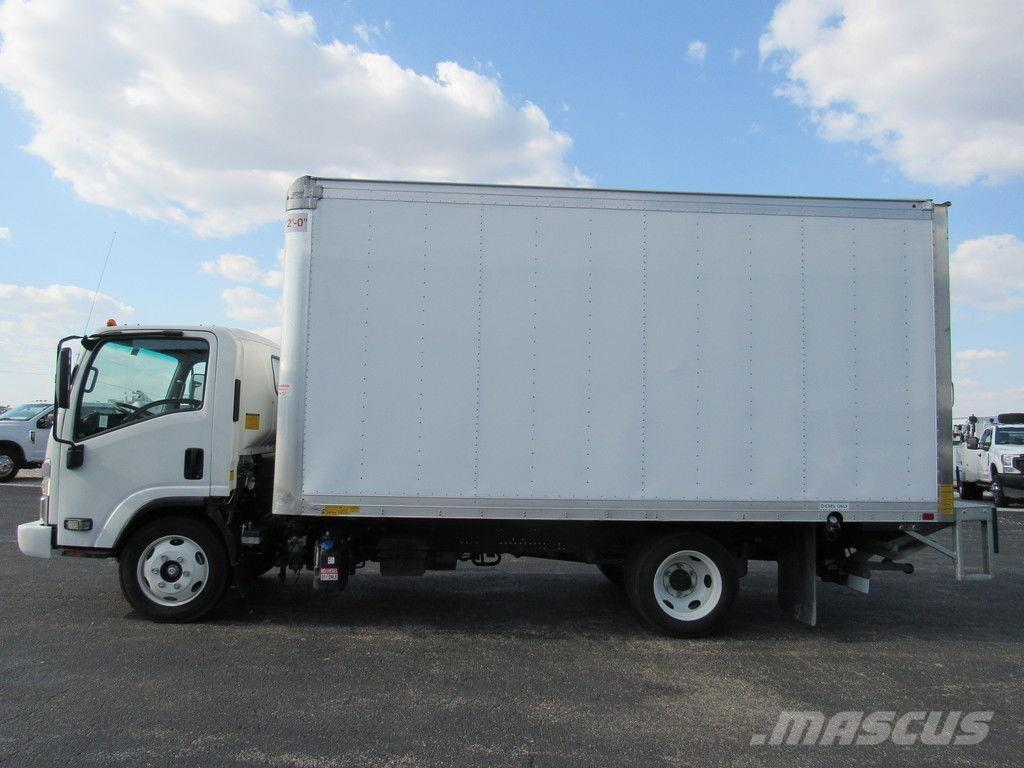 Isuzu NPR XD Camiones con caja de remolque