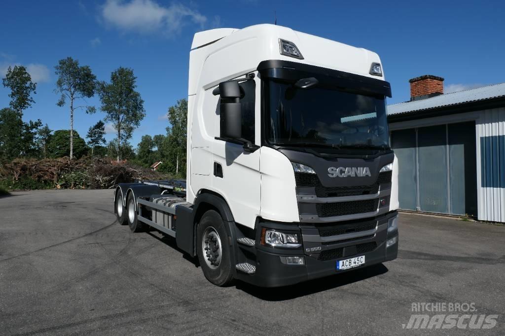 Scania G500B6x2NB Camiones elevadores de gancho