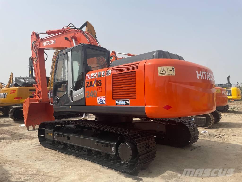 Hitachi ZX 240 Excavadoras sobre orugas