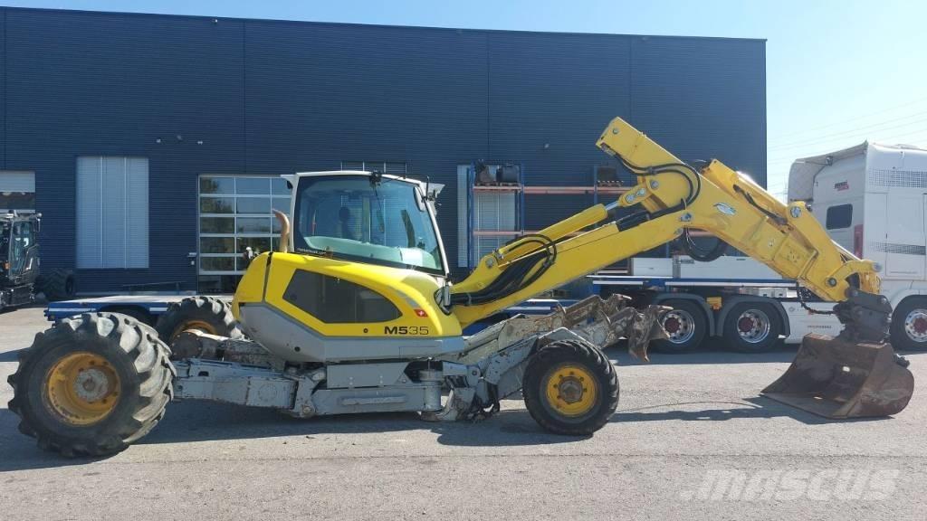 Menzi Muck M535 Excavadoras de ruedas