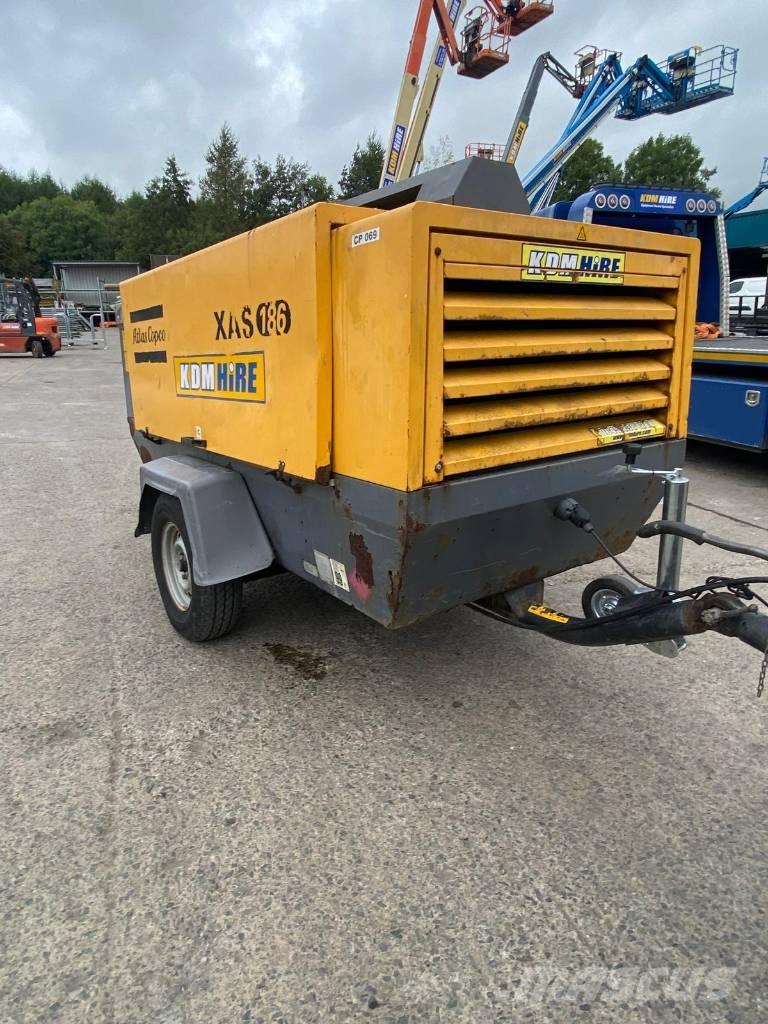 Atlas Copco XAS 186 Compresoras