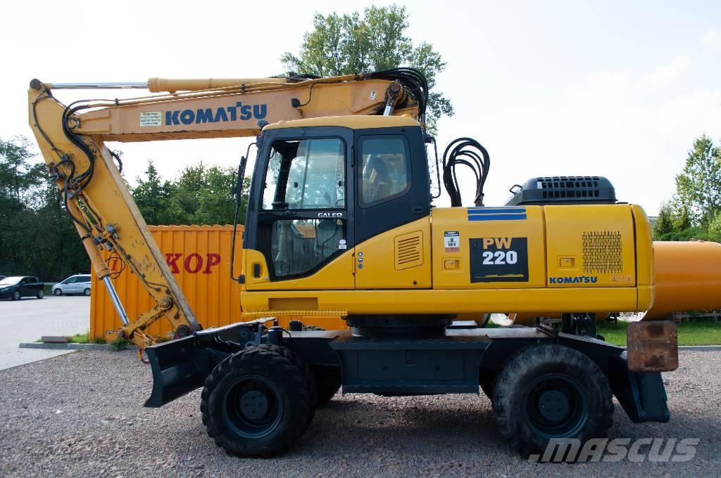 Komatsu PW 220-7 Excavadoras de ruedas