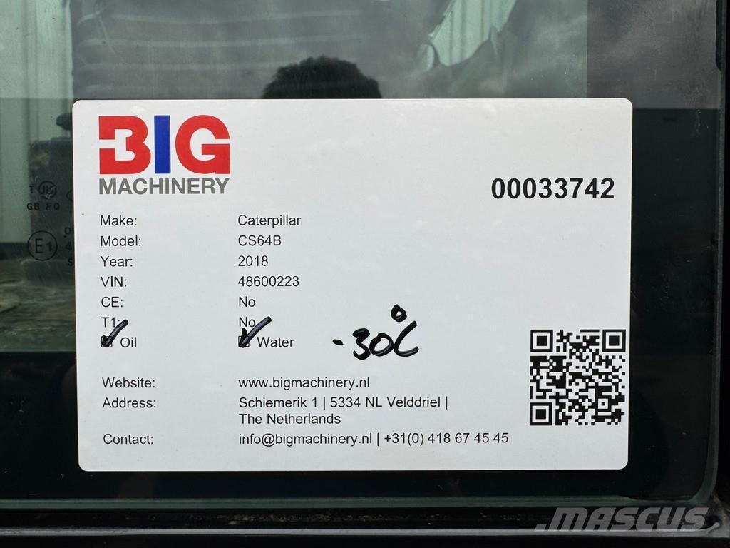 CAT CS64B Rodillos de un solo tambor