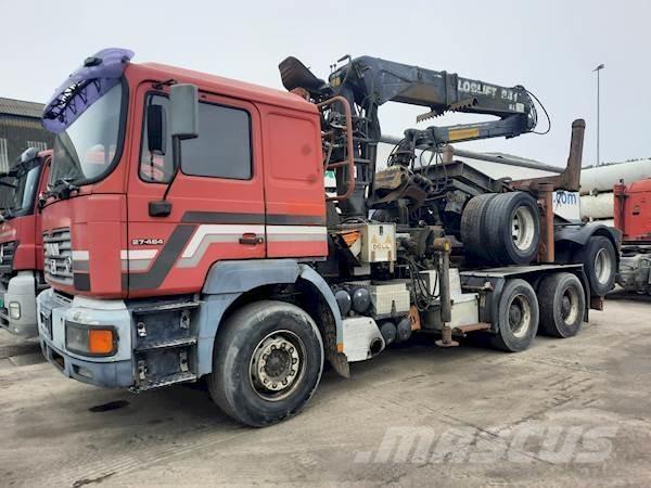 MAN 27.464 6X4 Transportes de madera