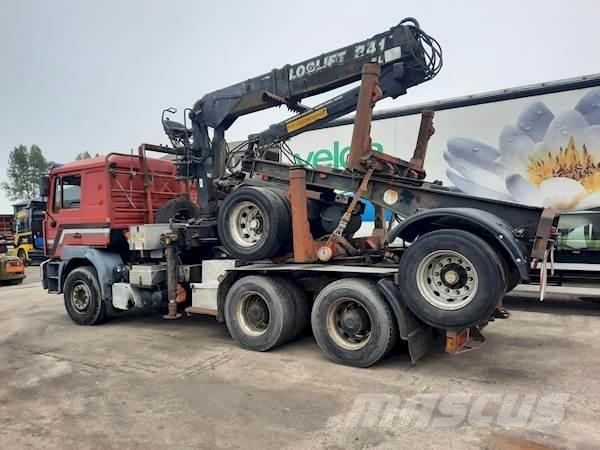 MAN 27.464 6X4 Transportes de madera