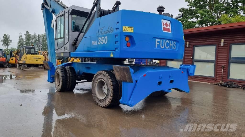 Terex Fuchs MHL 350 Manejadores de residuos industriales