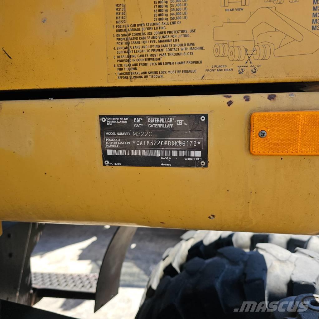 CAT 322 C Excavadoras de ruedas