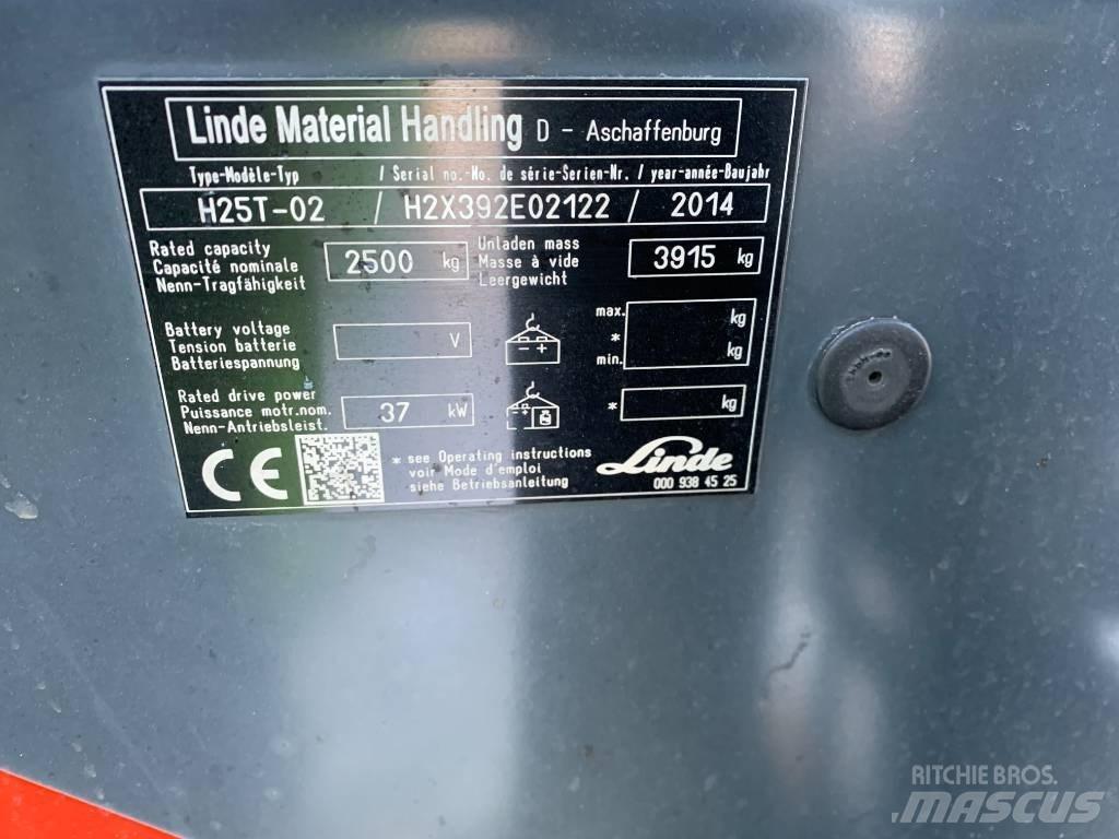 Linde H25T-02 Camiones LPG