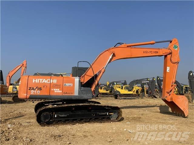 Hitachi ZX210 Excavadoras sobre orugas