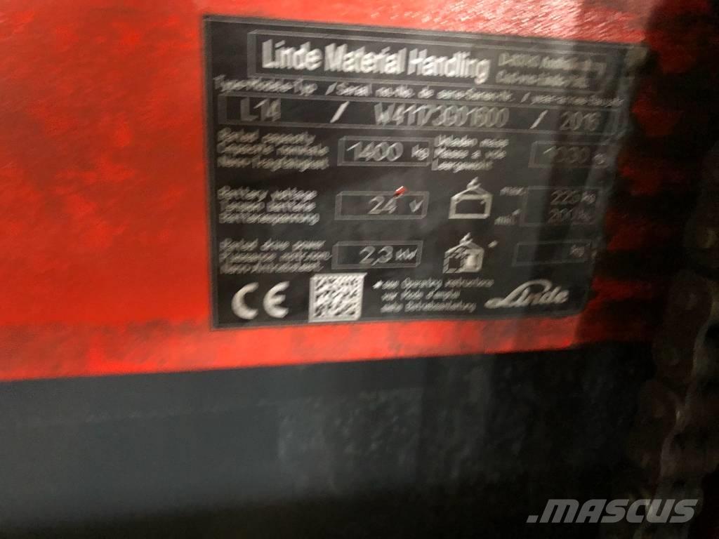 Linde H 16 T-01 Camiones LPG