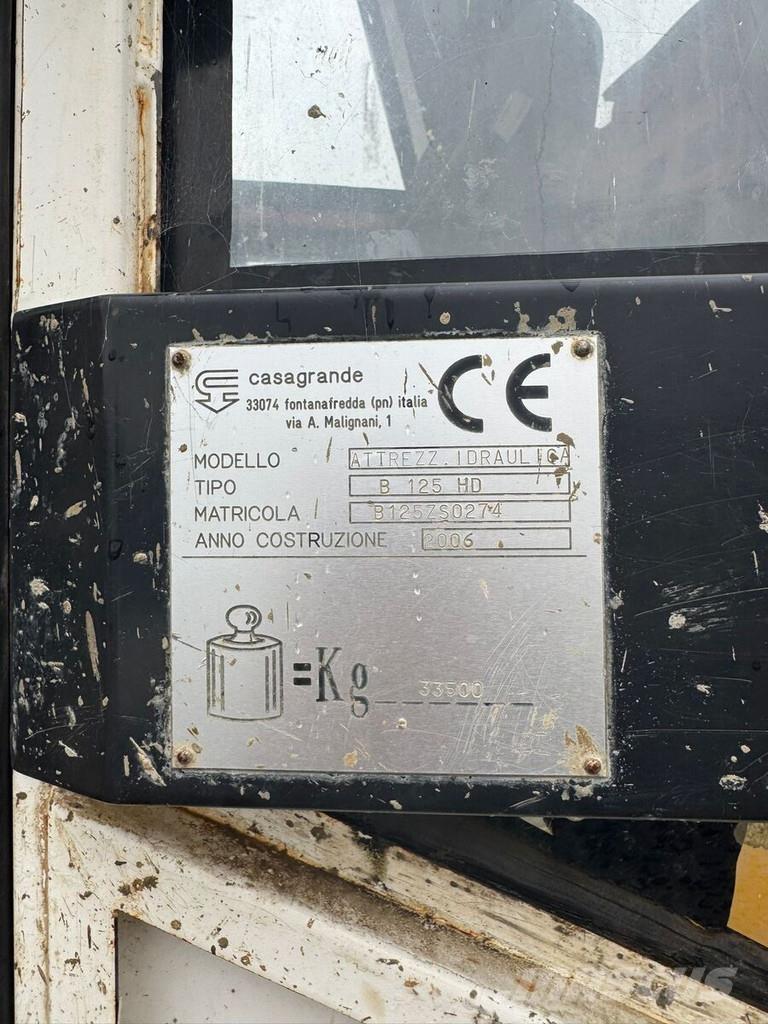 Casagrande B125 Máquinas de pilotes