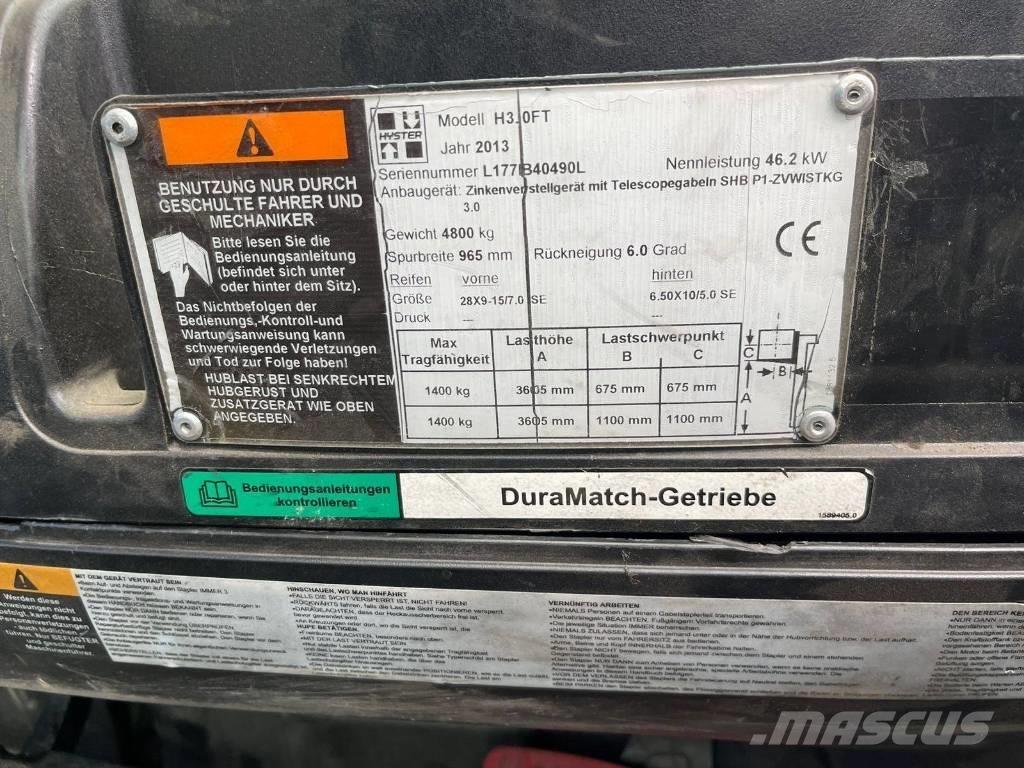 Hyster H 30 FT Camiones LPG