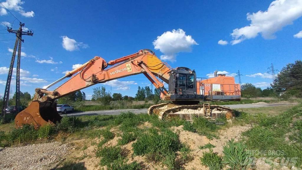 Hitachi EX 1200 Excavadoras sobre orugas