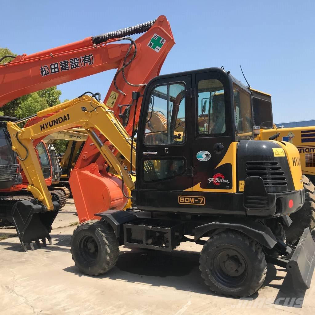 Hyundai 60 W Excavadoras sobre orugas