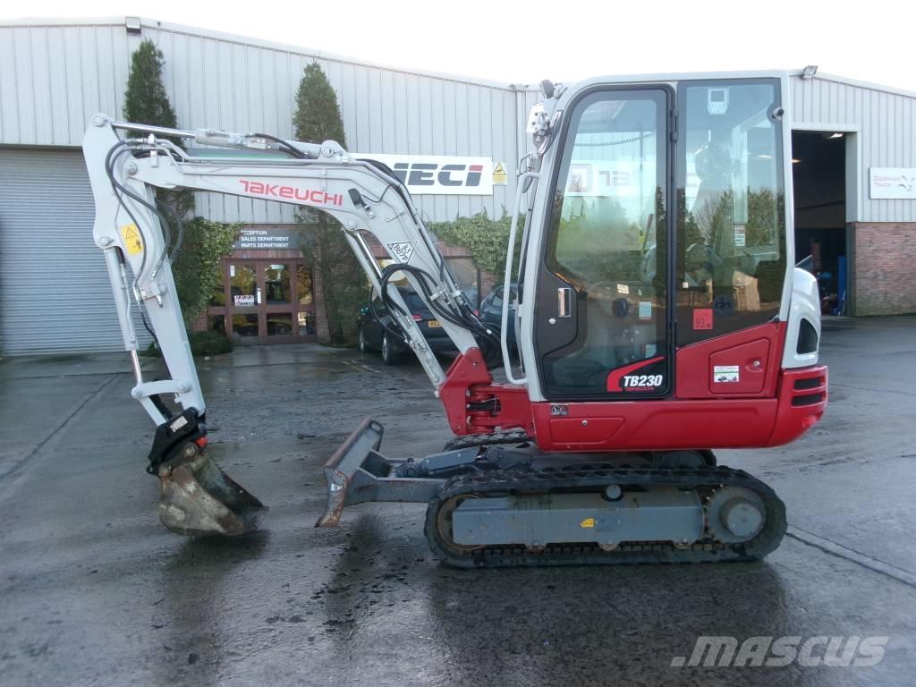 Takeuchi TB 230 Miniexcavadoras