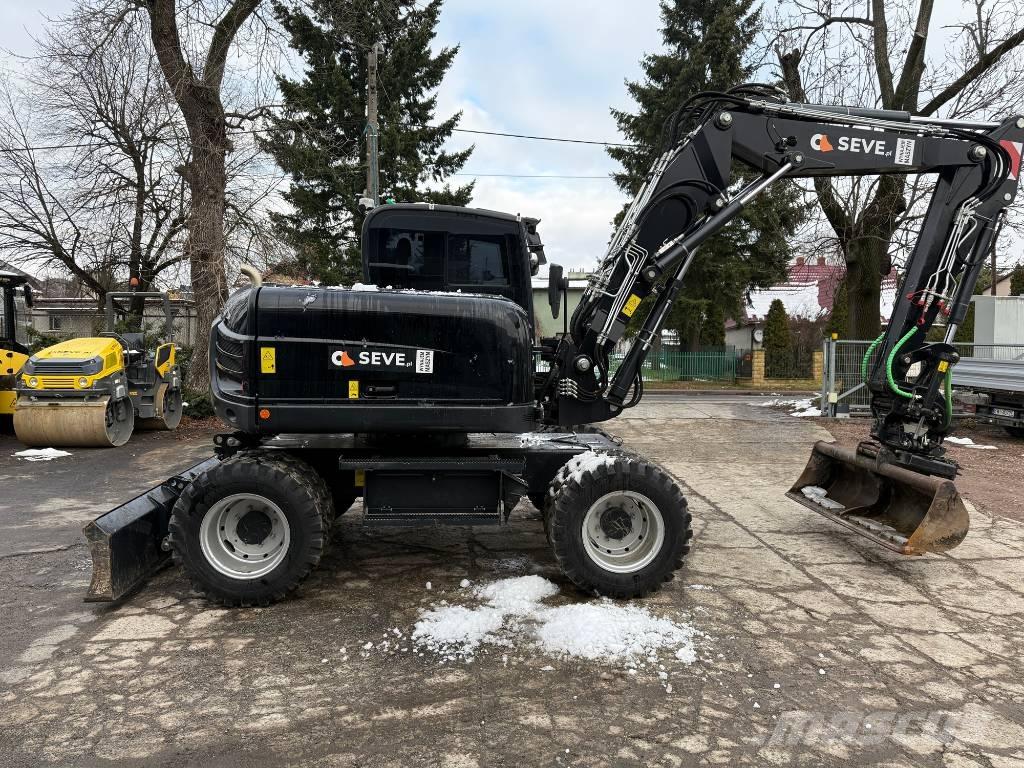 Yanmar B 110 W Excavadoras de ruedas