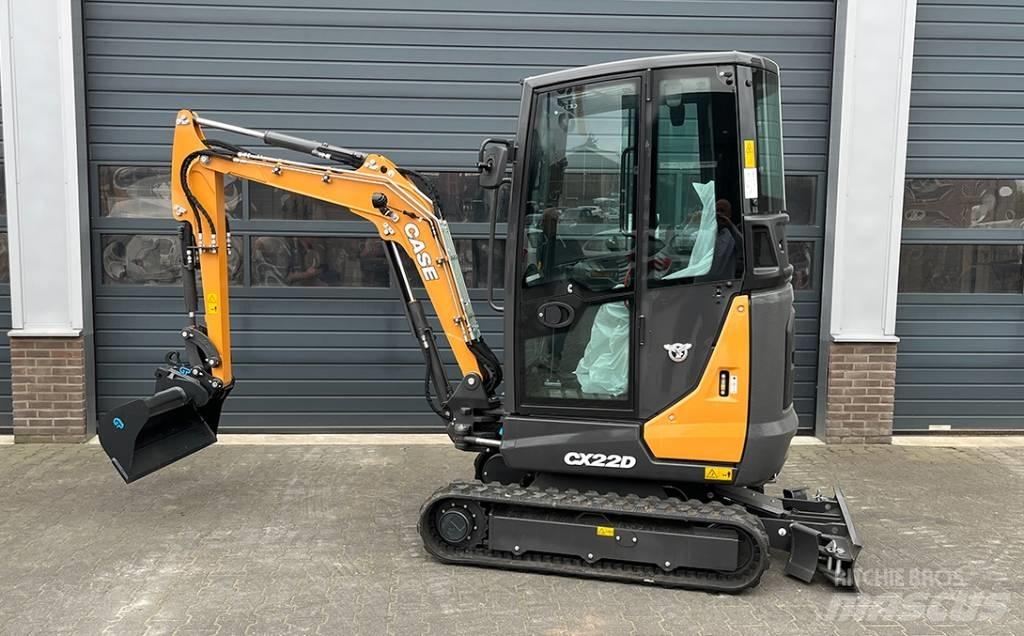 CASE CX22D Miniexcavadoras