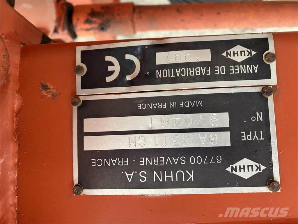 Kuhn GA 4311 GM Segadoras hileradoras