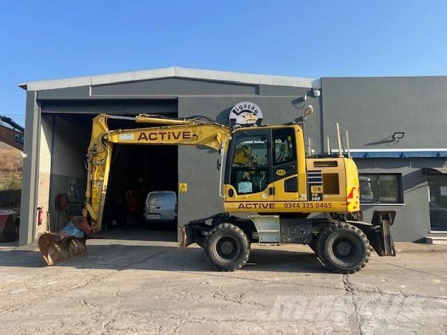 Komatsu PW 148 Excavadoras de ruedas