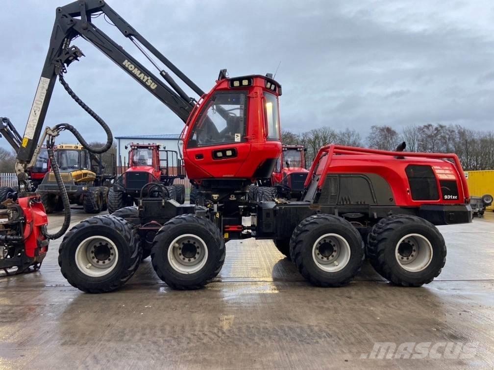 Komatsu 931XC Cosechadoras