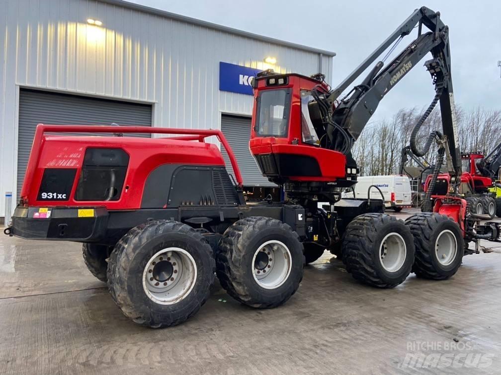 Komatsu 931XC Cosechadoras