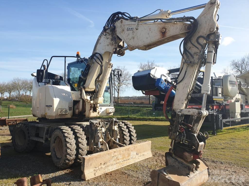 Komatsu PW118MR-11 Excavadoras de ruedas