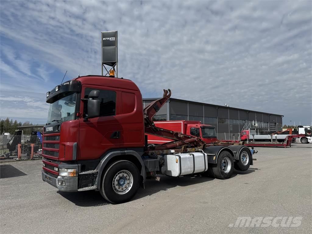 Scania R144 6X2 Camiones elevadores de gancho