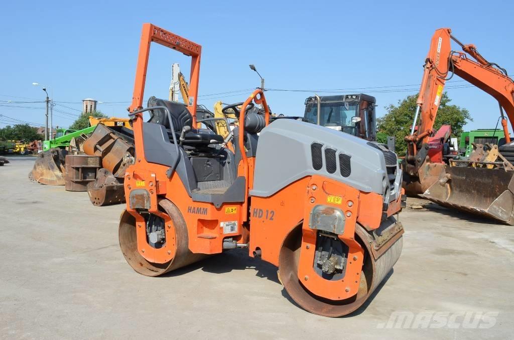 Hamm HD 12 VV Rodillos de doble tambor
