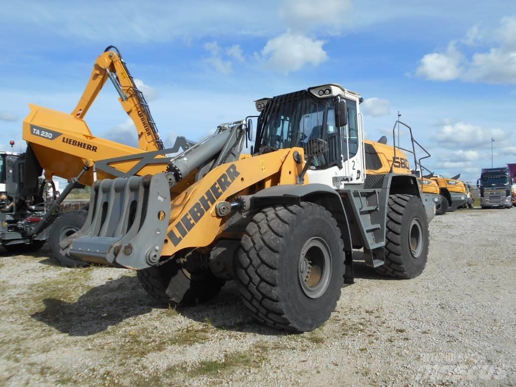 Liebherr L 580 Cargadoras sobre ruedas