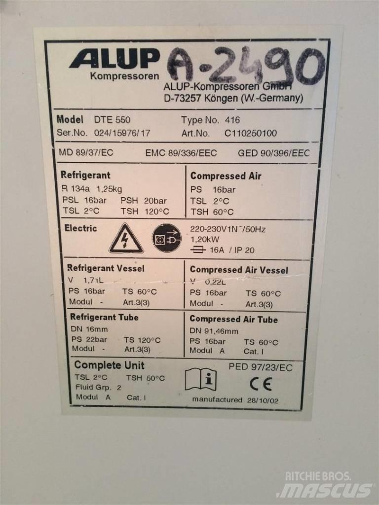 Alup DTE550 Secadoras de aire comprimido