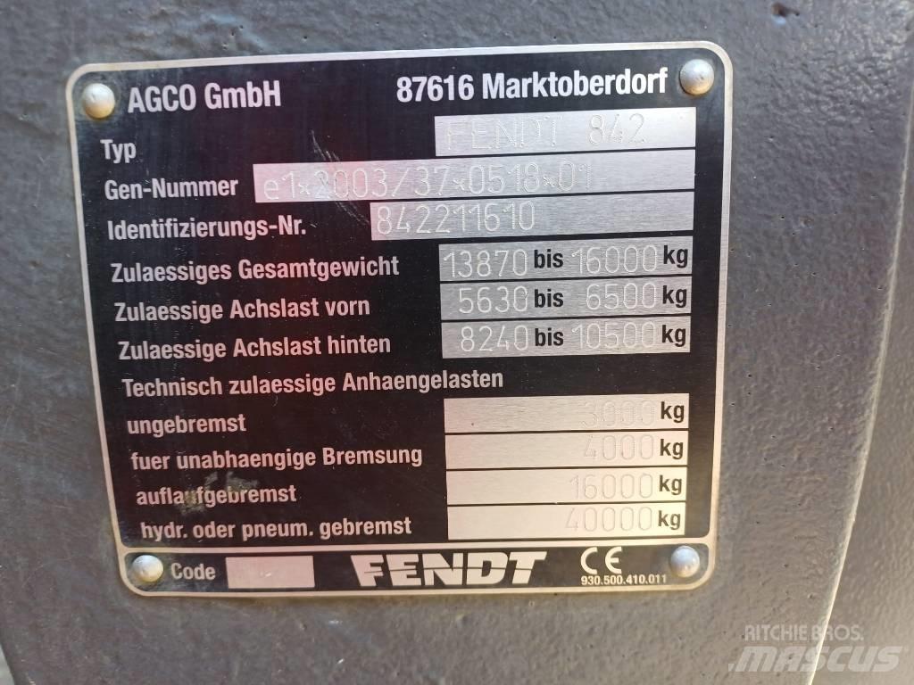 Fendt 828 S4 Tractores