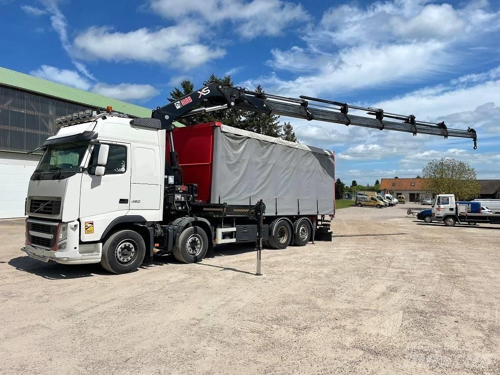 Volvo FH 460 Semirremolques de volteo para virutas de madera