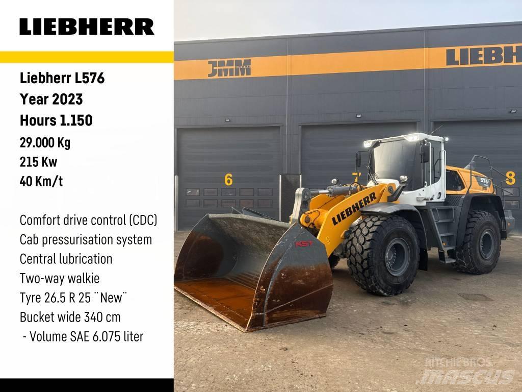 Liebherr L 576 Cargadoras sobre ruedas