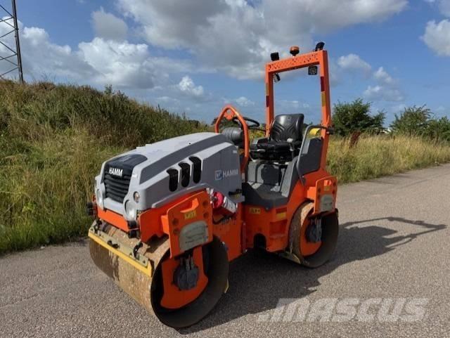 Hamm HD12 VV, Vält Rodillos de doble tambor