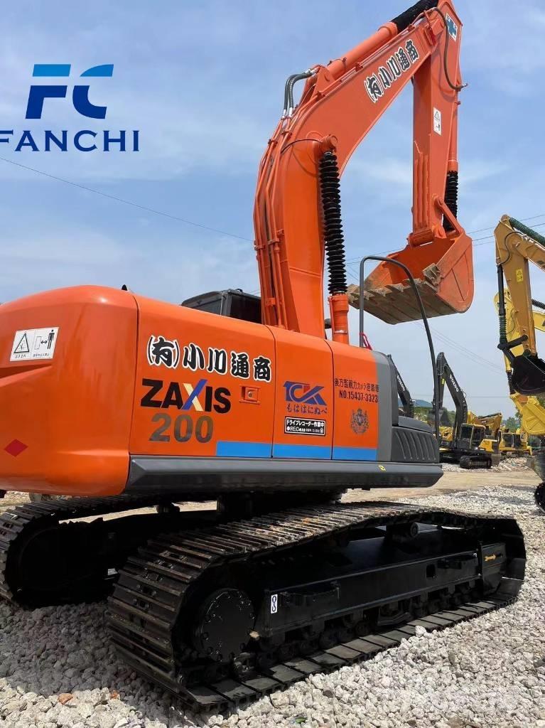 Hitachi ZX 200 Excavadoras sobre orugas
