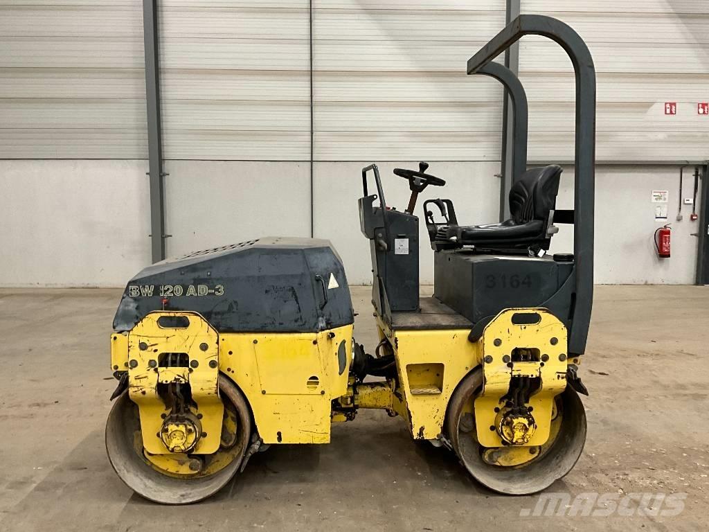 Bomag BW 120 AD-3 Rodillos de doble tambor