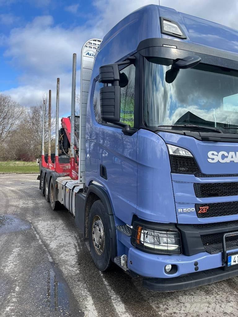 Scania R 500 Transportes de madera