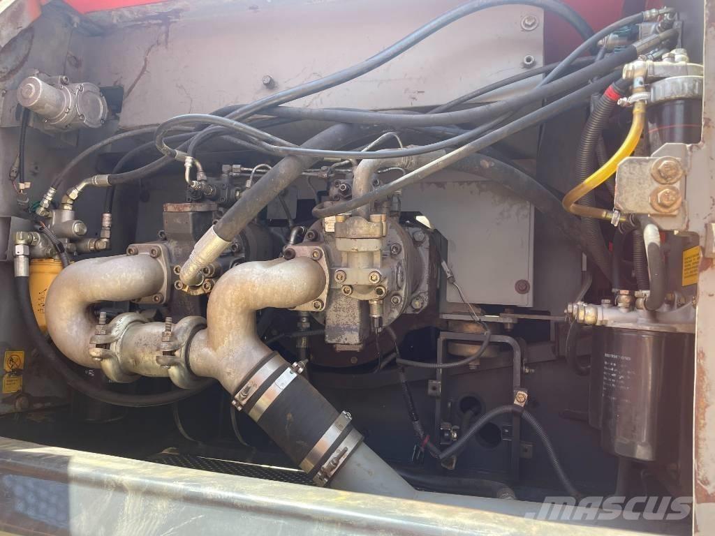 Hitachi ZX 350 Excavadoras sobre orugas