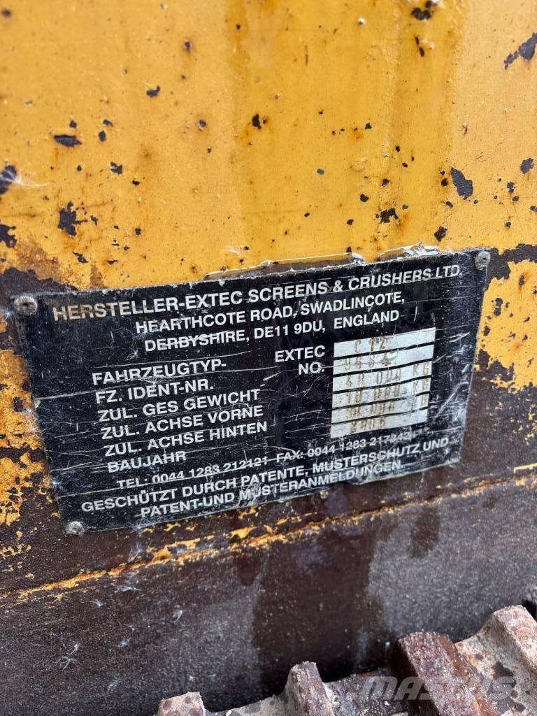 Extec c12 Trituradoras móviles