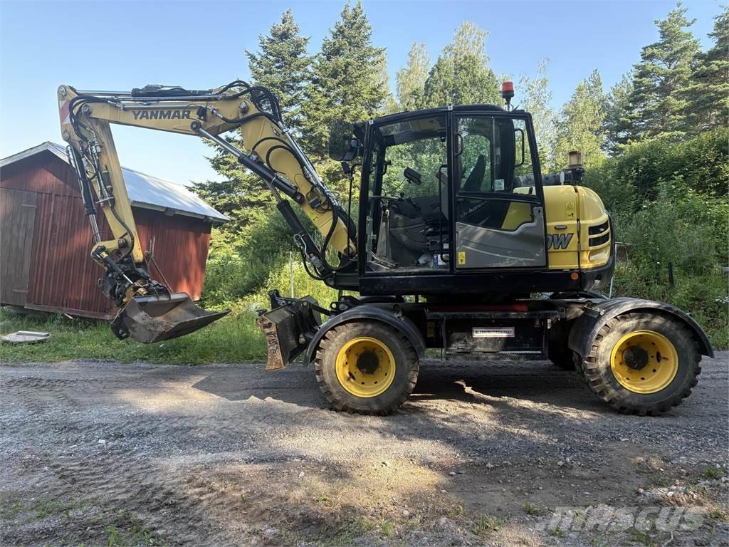Yanmar B110W Excavadoras de ruedas