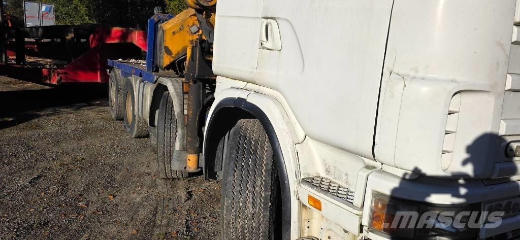 Scania R 144 G Camiones grúa