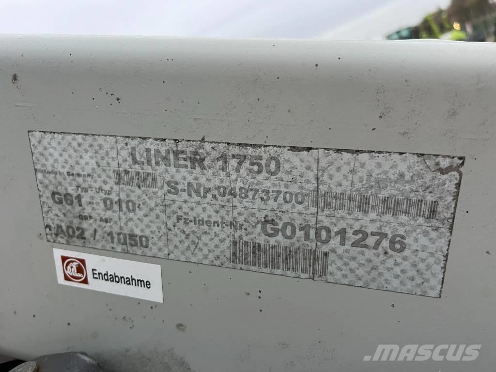 CLAAS Liner 1750 Segadoras hileradoras